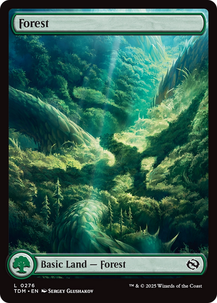 Forest (0276) [Tarkir: Dragonstorm] | Exor Games Truro
