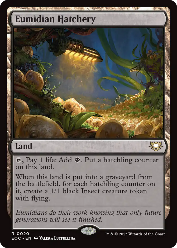 Eumidian Hatchery [Edge of Eternities Commander] | Exor Games Truro