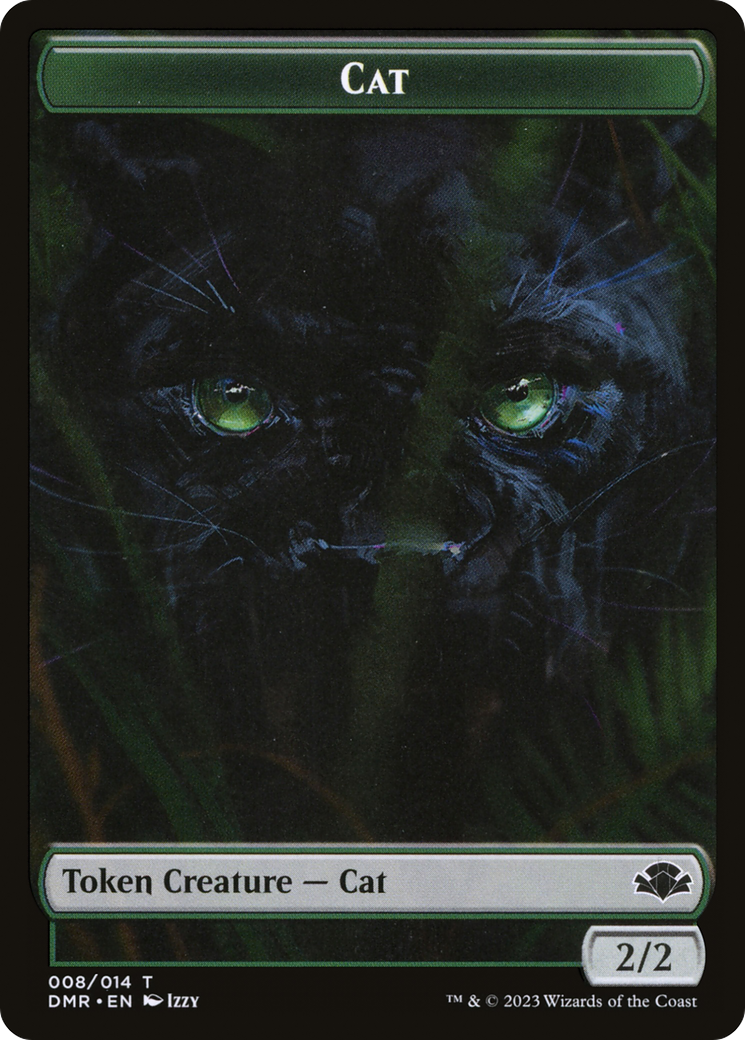 Cat Token (008) [Dominaria Remastered Tokens] | Exor Games Truro