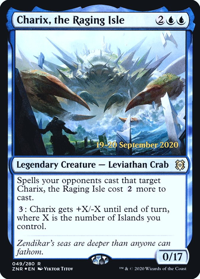 Charix, the Raging Isle [Zendikar Rising Prerelease Promos] | Exor Games Truro