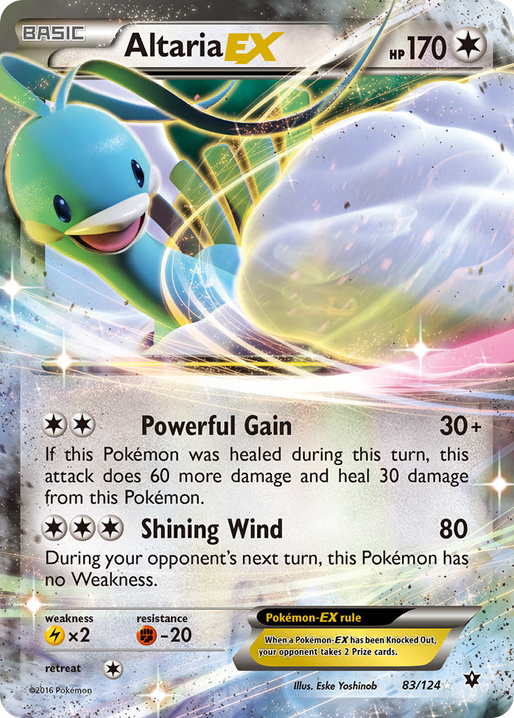 Altaria EX (83/124) [XY: Fates Collide] | Exor Games Truro