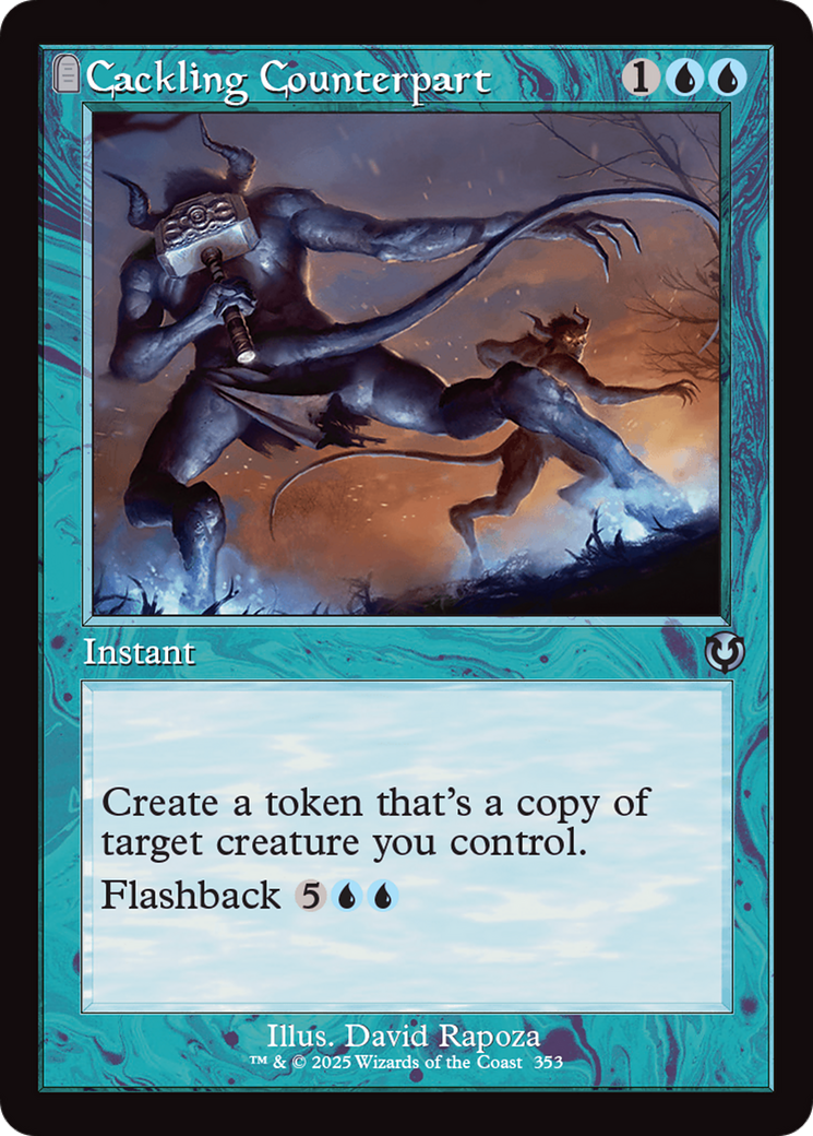 Cackling Counterpart (Retro Frame) [Innistrad Remastered] | Exor Games Truro