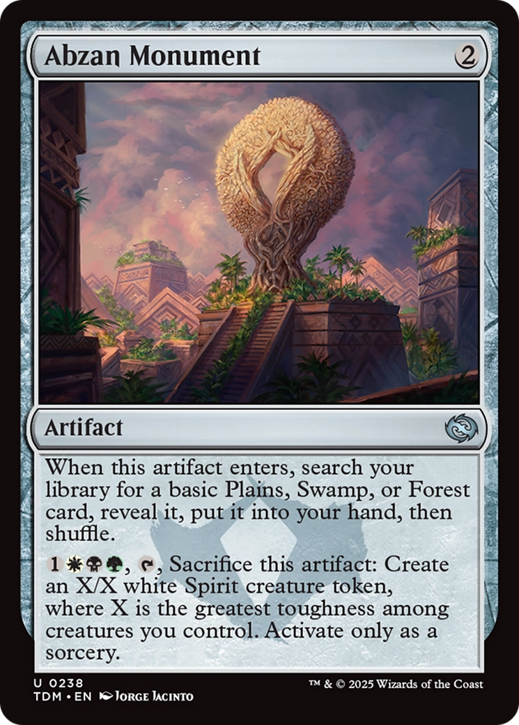 Abzan Monument [Tarkir: Dragonstorm] | Exor Games Truro