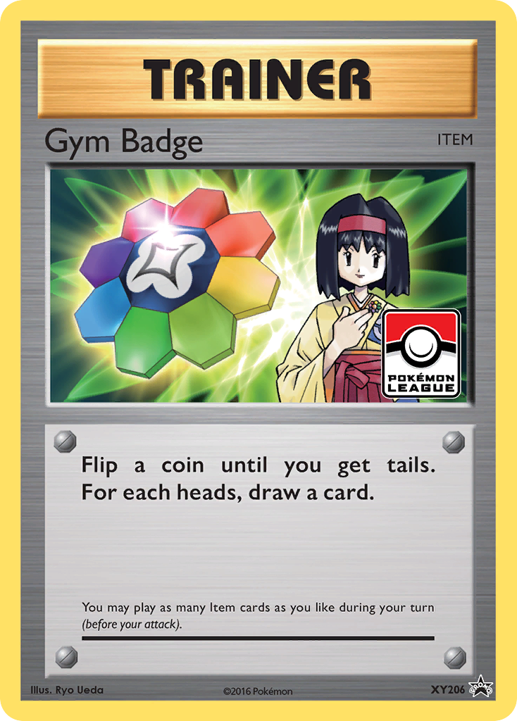 Gym Badge (XY206) (Erika) [XY: Black Star Promos] | Exor Games Truro