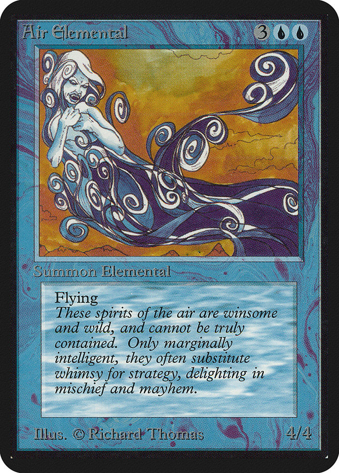 Air Elemental [Alpha Edition] | Exor Games Truro