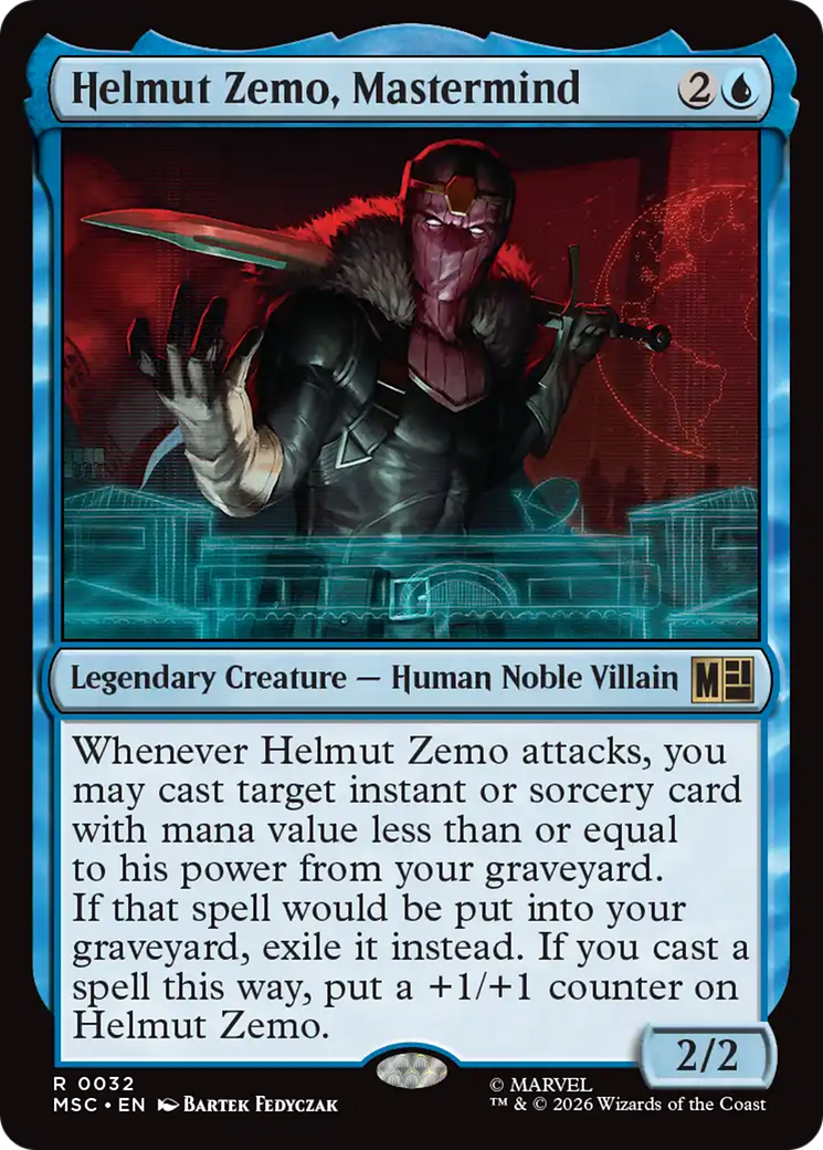 Helmut Zemo, Mastermind [Marvel Super Heroes Commander] | Exor Games Truro