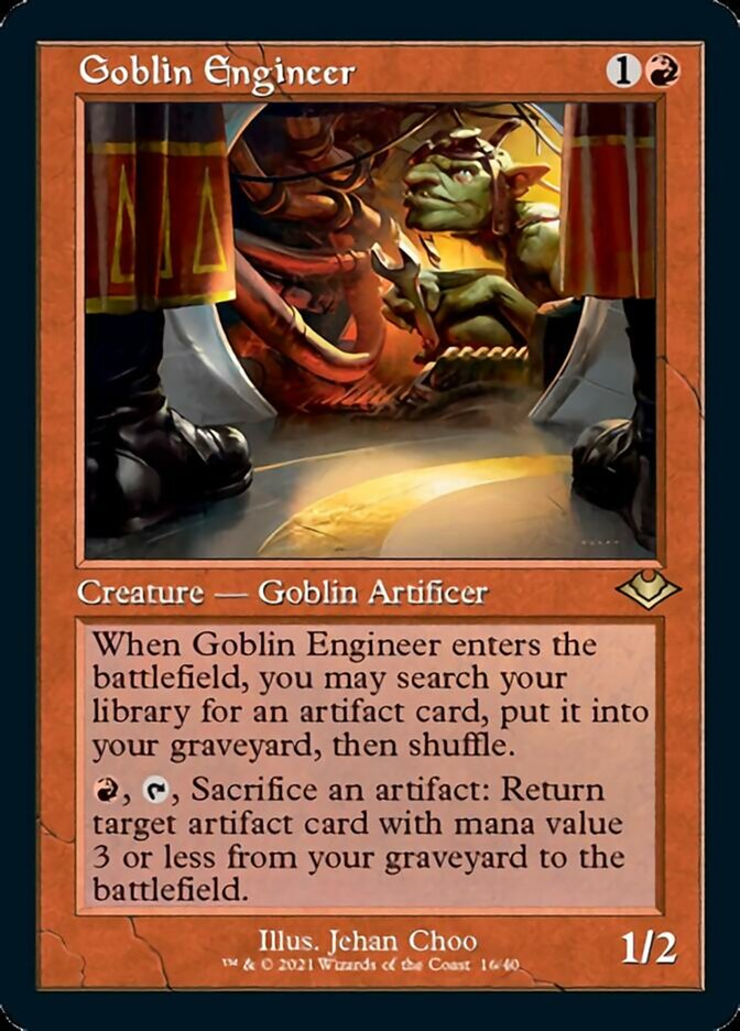 Goblin Engineer (Retro) [Modern Horizons] | Exor Games Truro