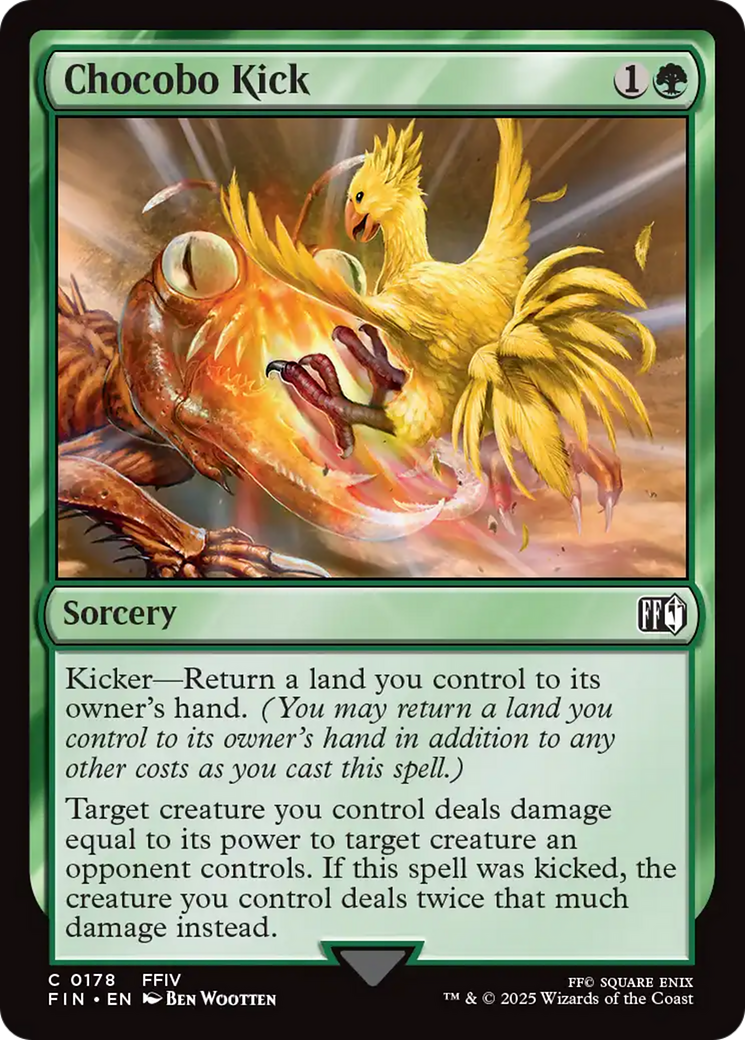 Chocobo Kick [FINAL FANTASY] | Exor Games Truro