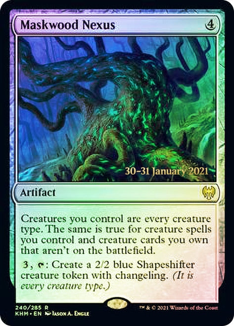 Maskwood Nexus [Kaldheim Prerelease Promos] | Exor Games Truro