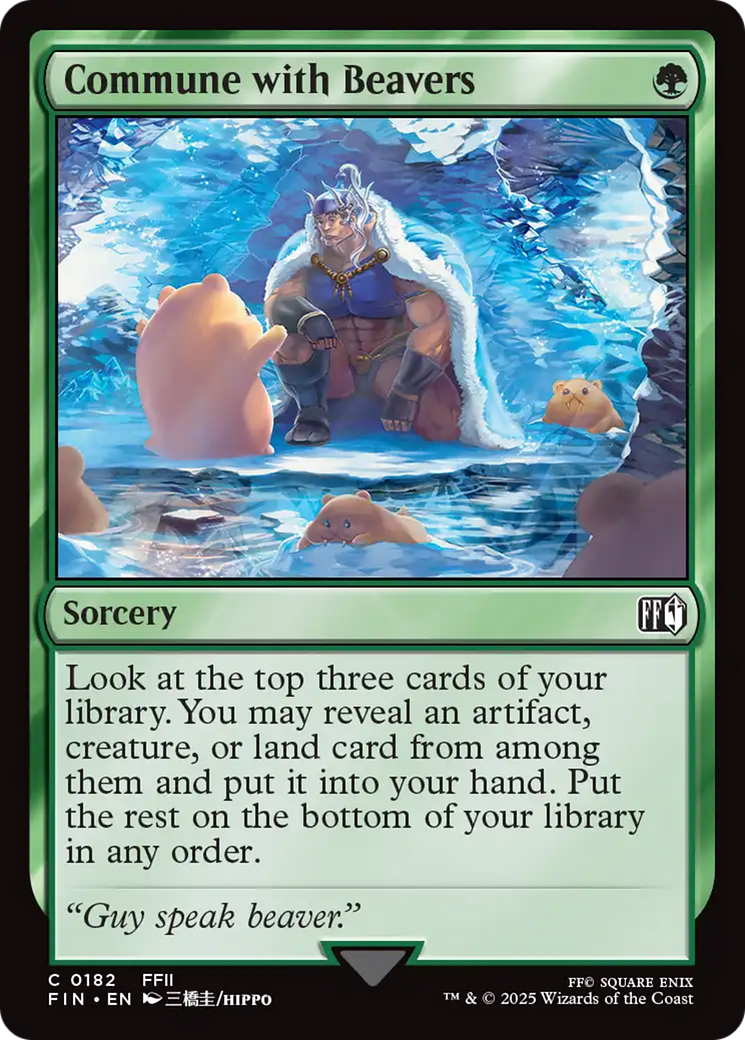 Commune with Beavers [FINAL FANTASY] | Exor Games Truro