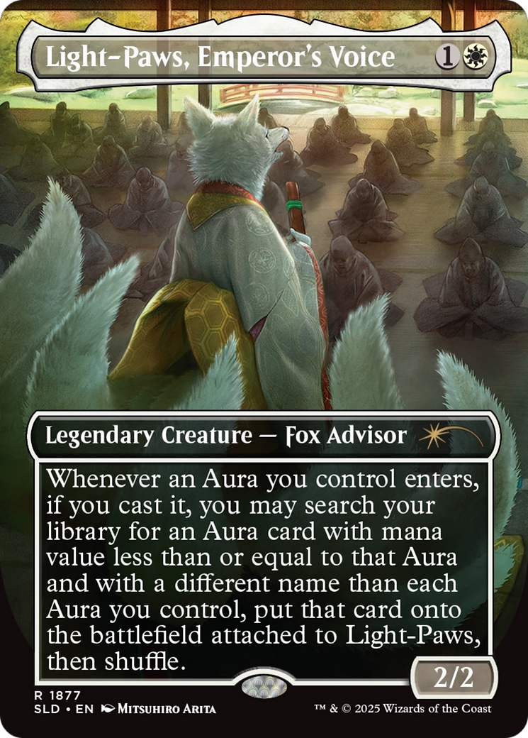 Light-Paws, Emperor's Voice (Rainbow Foil) [Secret Lair Drop Series] | Exor Games Truro