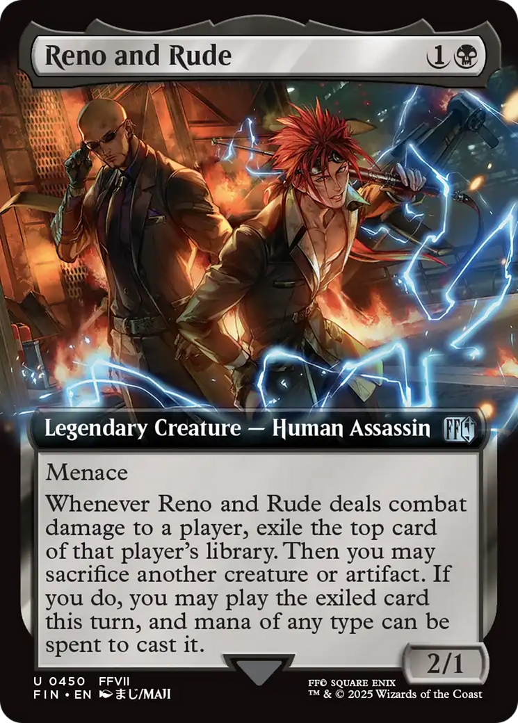 Reno and Rude (Extended Art) [FINAL FANTASY] | Exor Games Truro