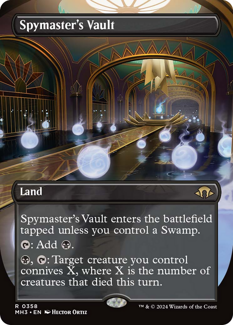 Spymaster's Vault (Borderless) [Modern Horizons 3] | Exor Games Truro