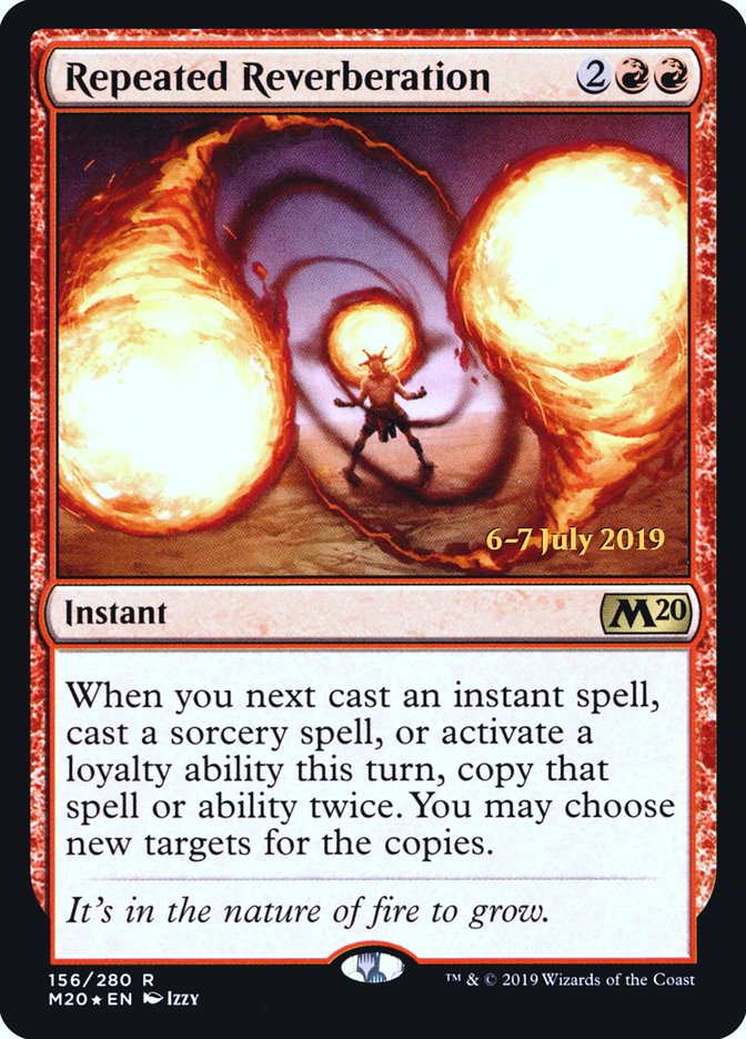 Repeated Reverberation [Core Set 2020 Prerelease Promos] | Exor Games Truro