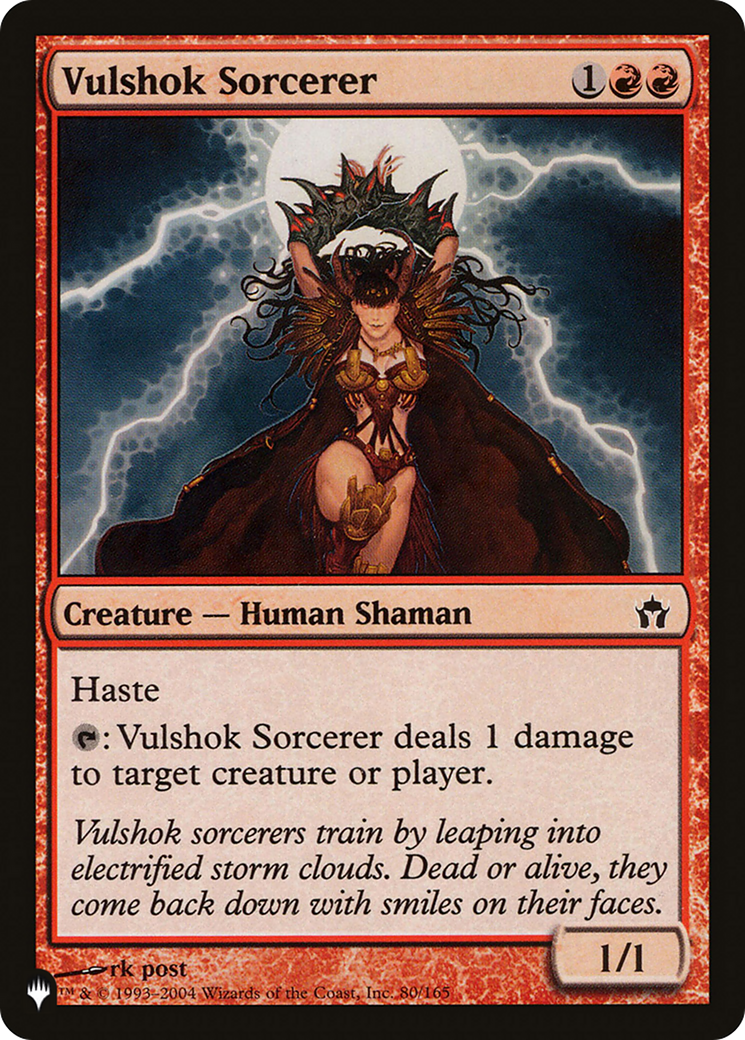 Vulshok Sorcerer [The List] | Exor Games Truro