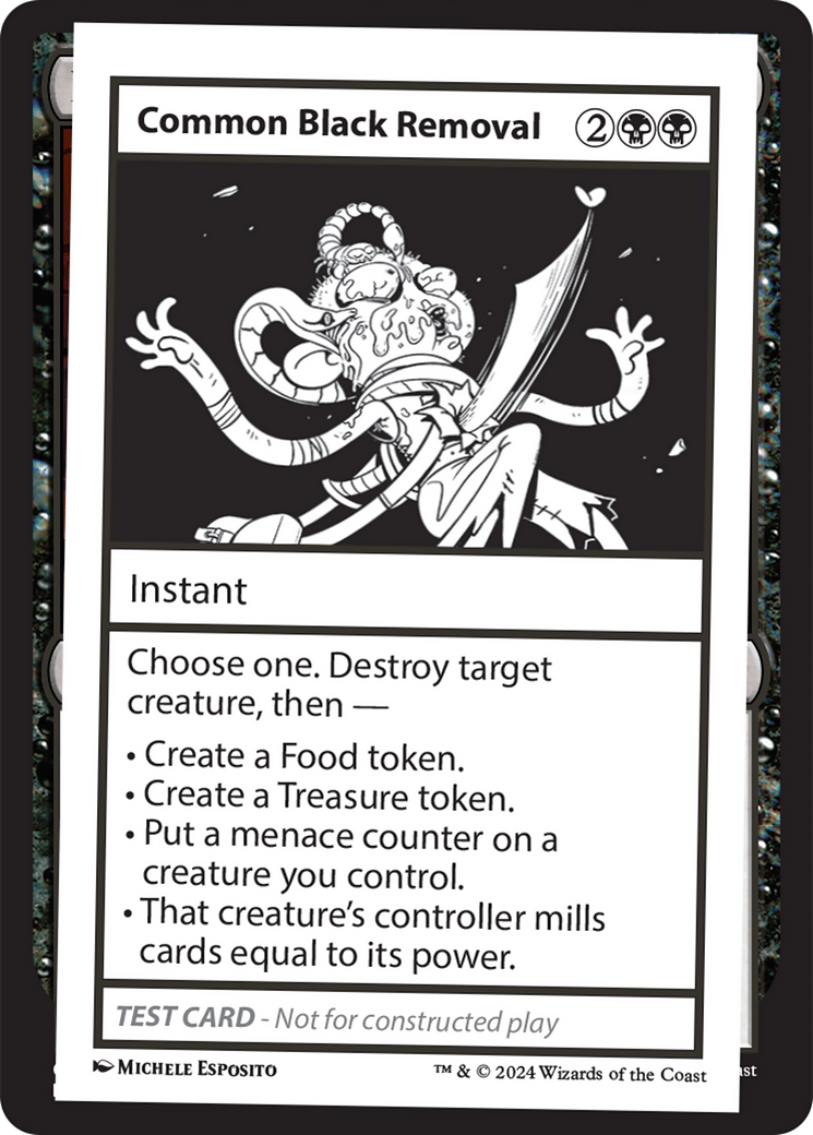 Common Black Removal [Mystery Booster 2 Playtest Cards] | Exor Games Truro