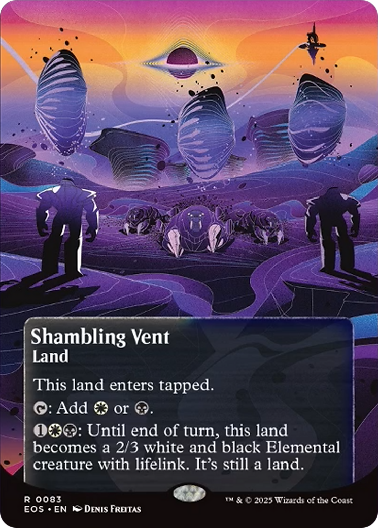 Shambling Vent (0083) (Borderless) [Edge of Eternities: Stellar Sights] | Exor Games Truro