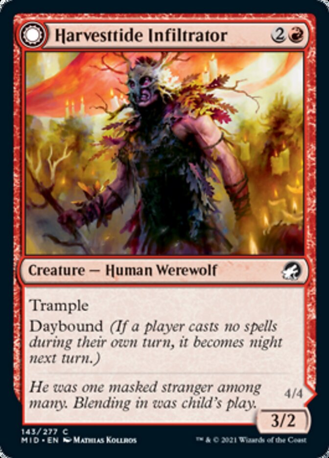 Harvesttide Infiltrator // Harvesttide Assailant [Innistrad: Midnight Hunt] | Exor Games Truro