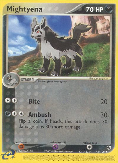 Mightyena (42/109) [EX: Ruby & Sapphire] | Exor Games Truro