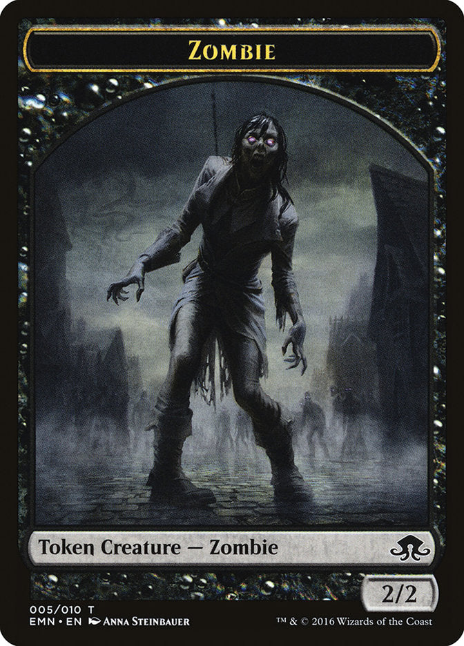 Zombie Token (005/010) [Eldritch Moon Tokens] | Exor Games Truro