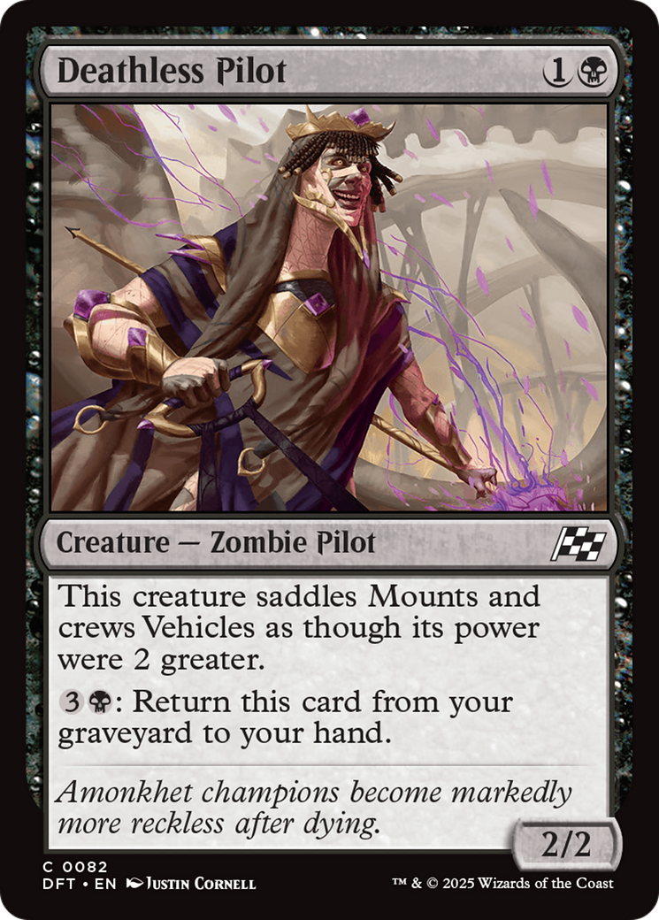 Deathless Pilot [Aetherdrift] | Exor Games Truro