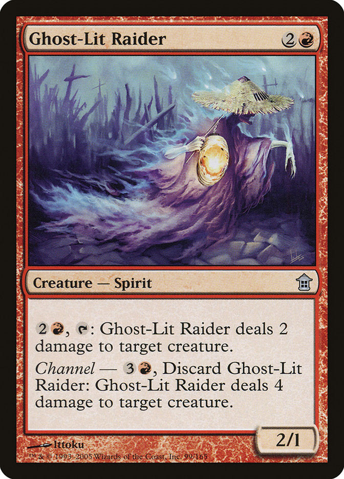 Ghost-Lit Raider [Saviors of Kamigawa] | Exor Games Truro