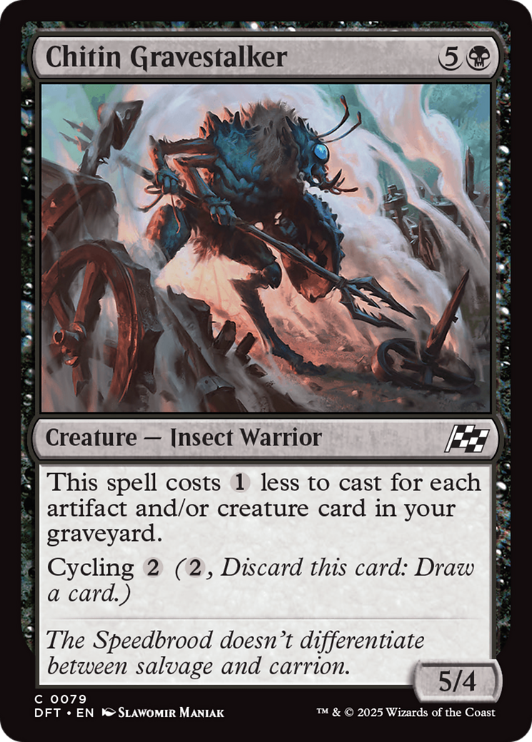 Chitin Gravestalker [Aetherdrift] | Exor Games Truro
