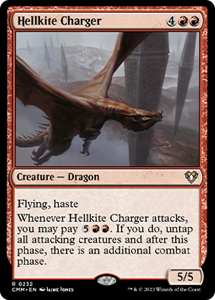 Hellkite Charger [Commander Masters] | Exor Games Truro