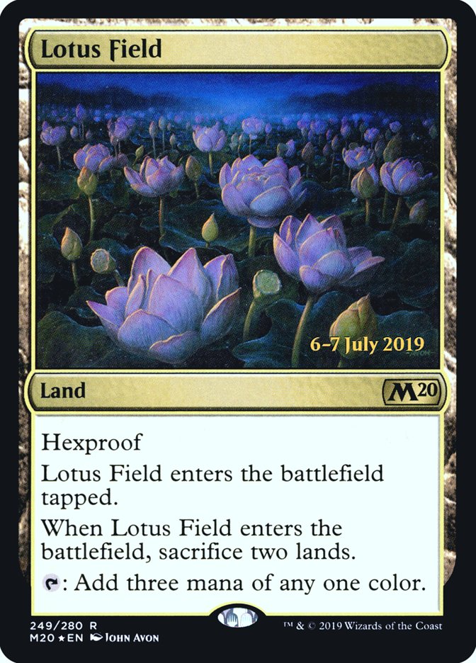 Lotus Field [Core Set 2020 Prerelease Promos] | Exor Games Truro