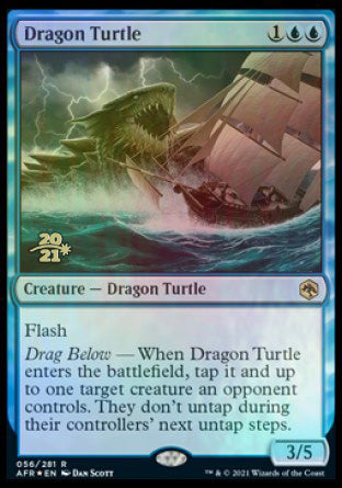 Dragon Turtle [Dungeons & Dragons: Adventures in the Forgotten Realms Prerelease Promos] | Exor Games Truro