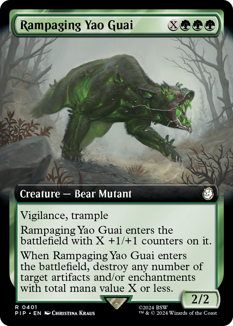 Rampaging Yao Guai (Extended Art) [Fallout] | Exor Games Truro