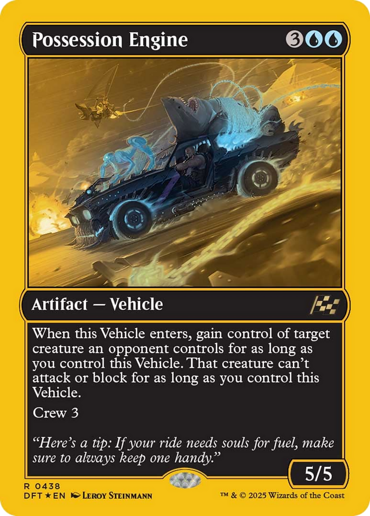 Possession Engine (First-Place Foil) [Aetherdrift] | Exor Games Truro