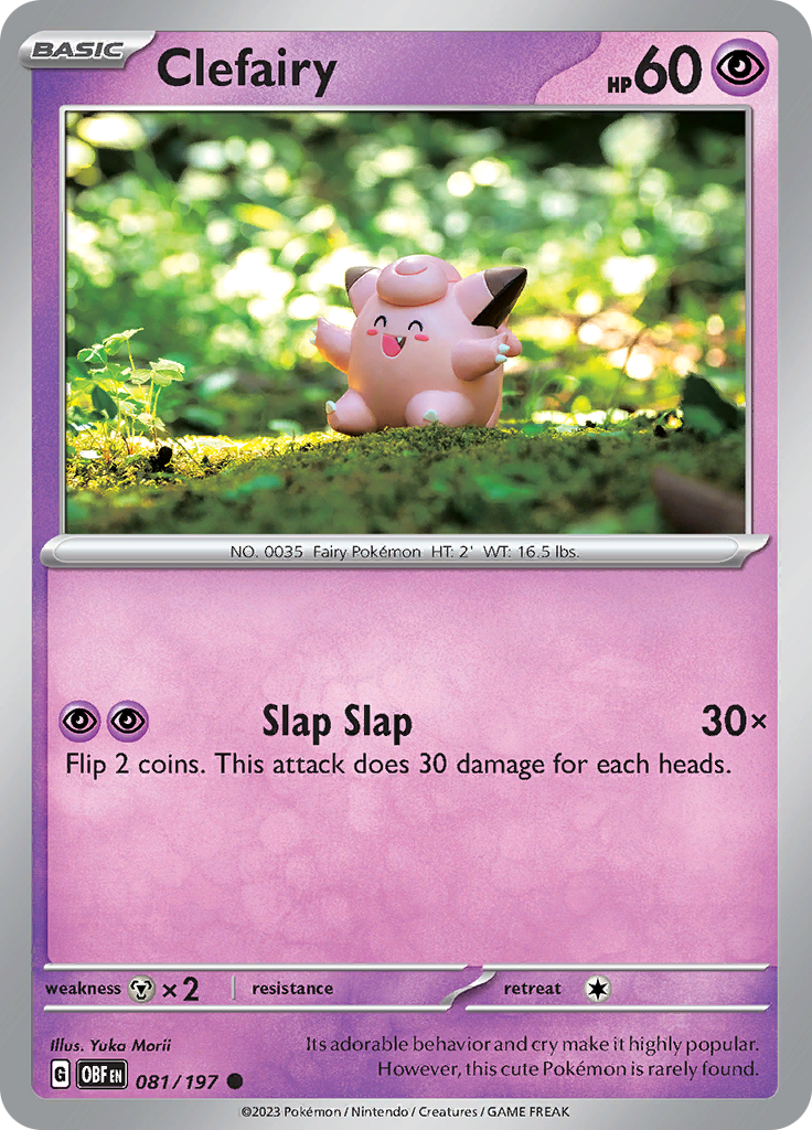 Clefairy (081/197) [Scarlet & Violet: Obsidian Flames] | Exor Games Truro