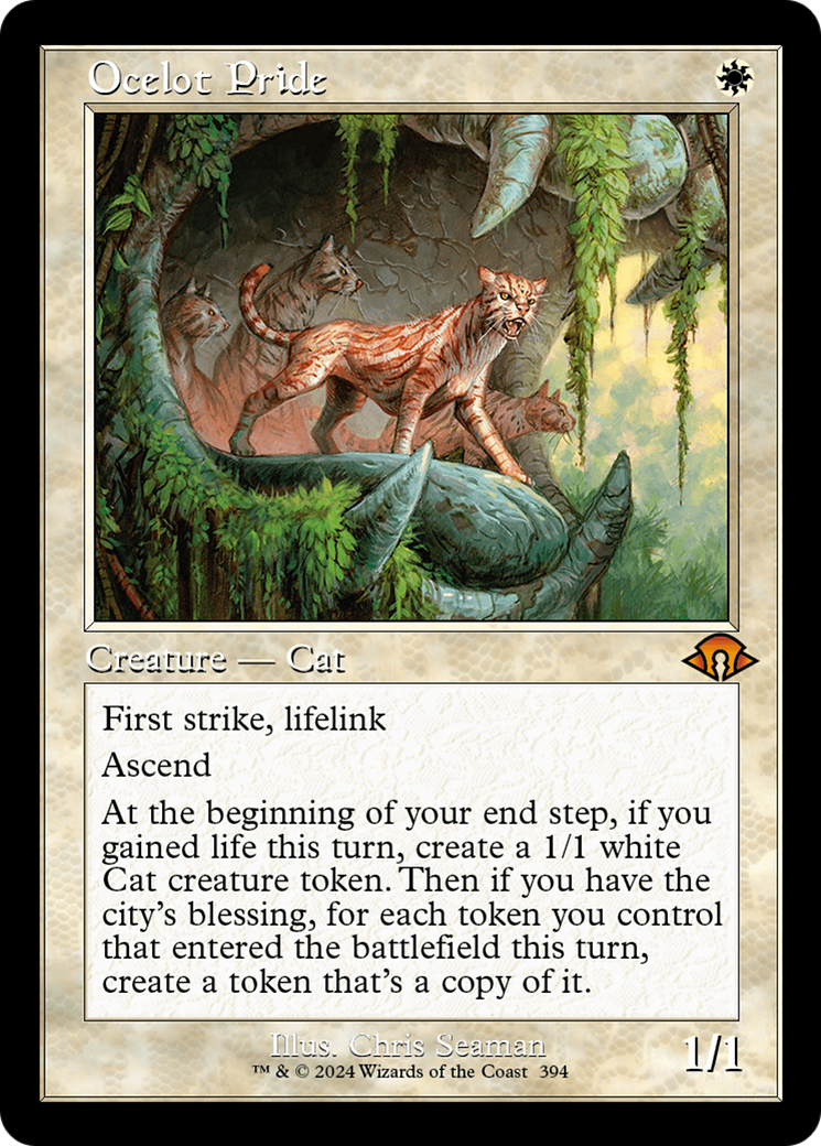 Ocelot Pride (Retro) [Modern Horizons 3] | Exor Games Truro