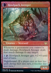 Ill-Tempered Loner // Howlpack Avenger [Innistrad: Crimson Vow Prerelease Promos] | Exor Games Truro