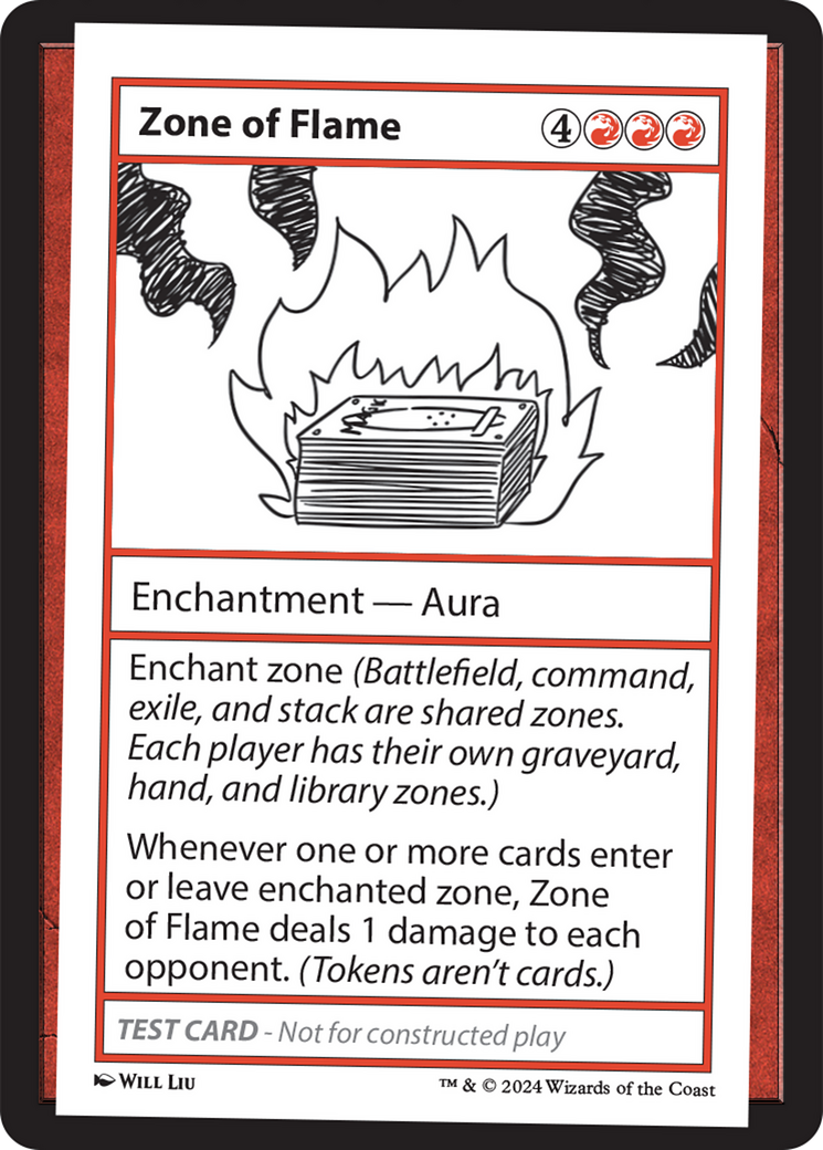 Zone of Flame [Mystery Booster 2 Playtest Cards] | Exor Games Truro