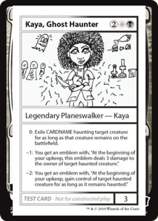 Kaya, Ghost Haunter (2021 Edition) [Mystery Booster Playtest Cards] | Exor Games Truro