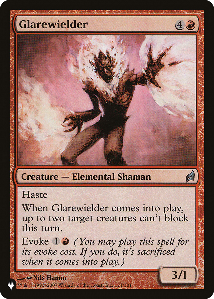 Glarewielder [The List] | Exor Games Truro
