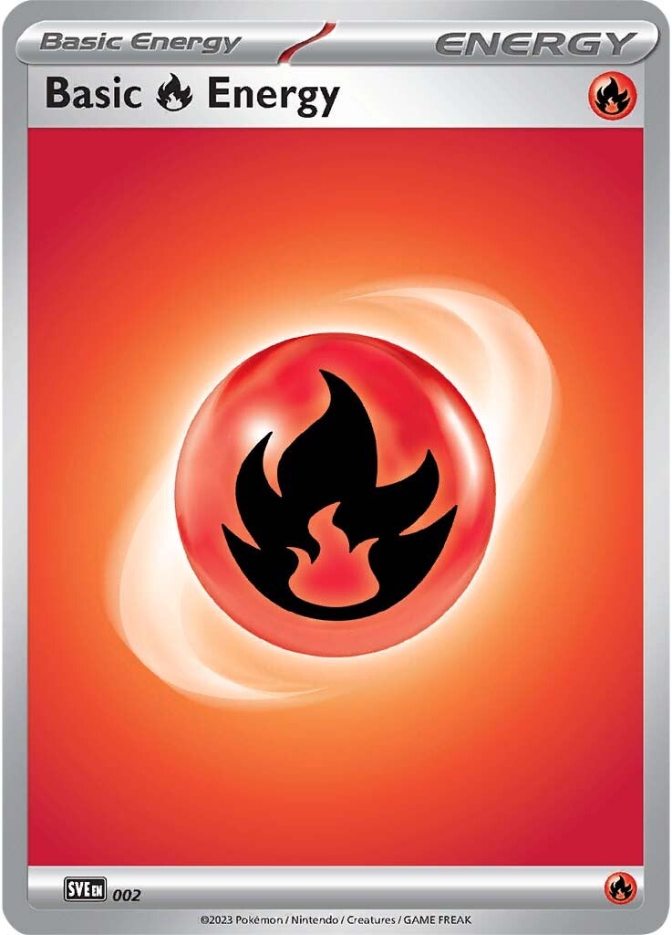 Fire Energy (002) [Scarlet & Violet: Base Set] | Exor Games Truro