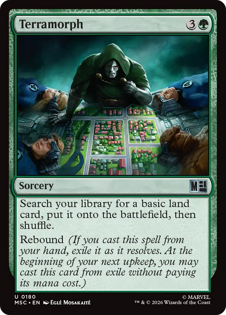 Terramorph (Surge Foil) [Marvel Super Heroes Commander] | Exor Games Truro