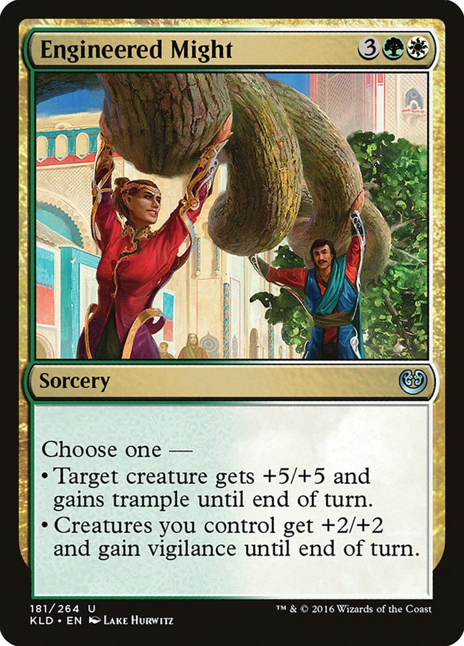 Engineered Might [Kaladesh] | Exor Games Truro
