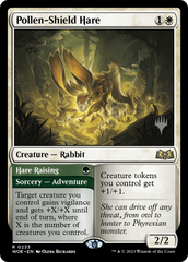 Pollen-Shield Hare // Hare Raising (Promo Pack) [Wilds of Eldraine Promos] | Exor Games Truro