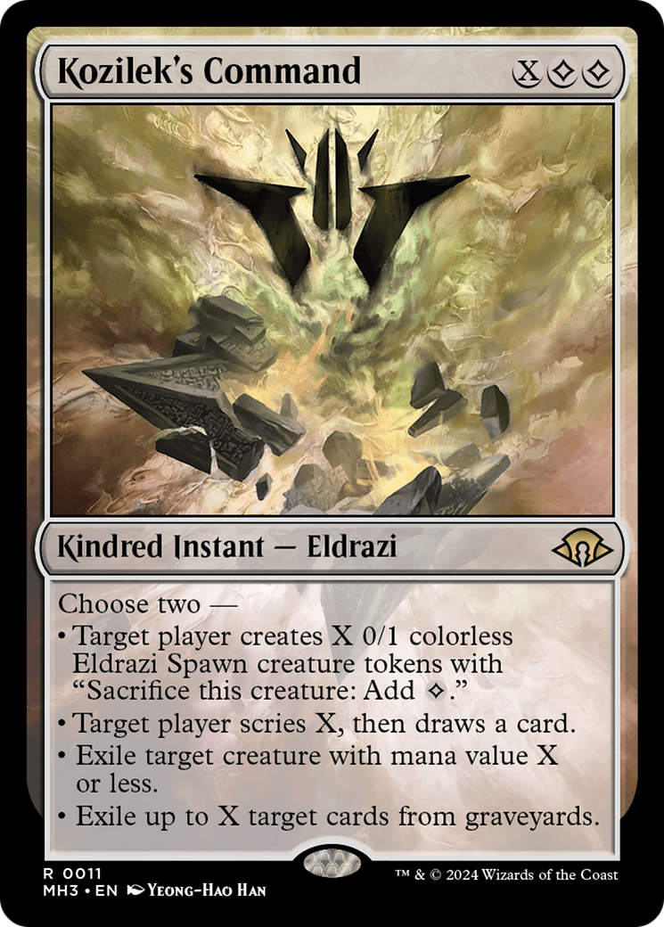 Kozilek's Command [Modern Horizons 3] | Exor Games Truro