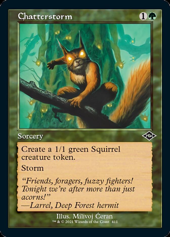 Chatterstorm (Retro) [Modern Horizons 2] | Exor Games Truro