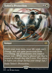 Teferi's Protection (Borderless Alternate Art) [Double Masters 2022] | Exor Games Truro