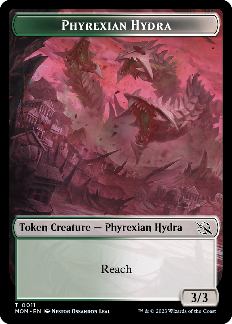 Phyrexian Hydra Token (11) [March of the Machine Tokens] | Exor Games Truro