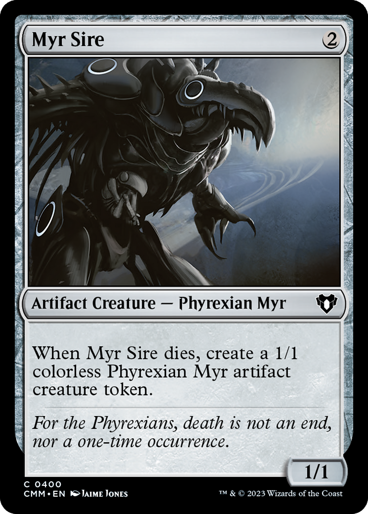 Myr Sire [Commander Masters] | Exor Games Truro