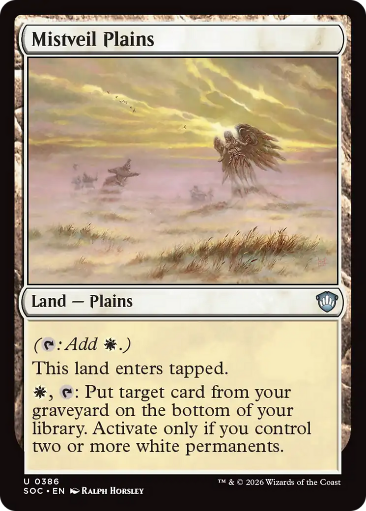 Mistveil Plains [Secrets of Strixhaven Commander] | Exor Games Truro