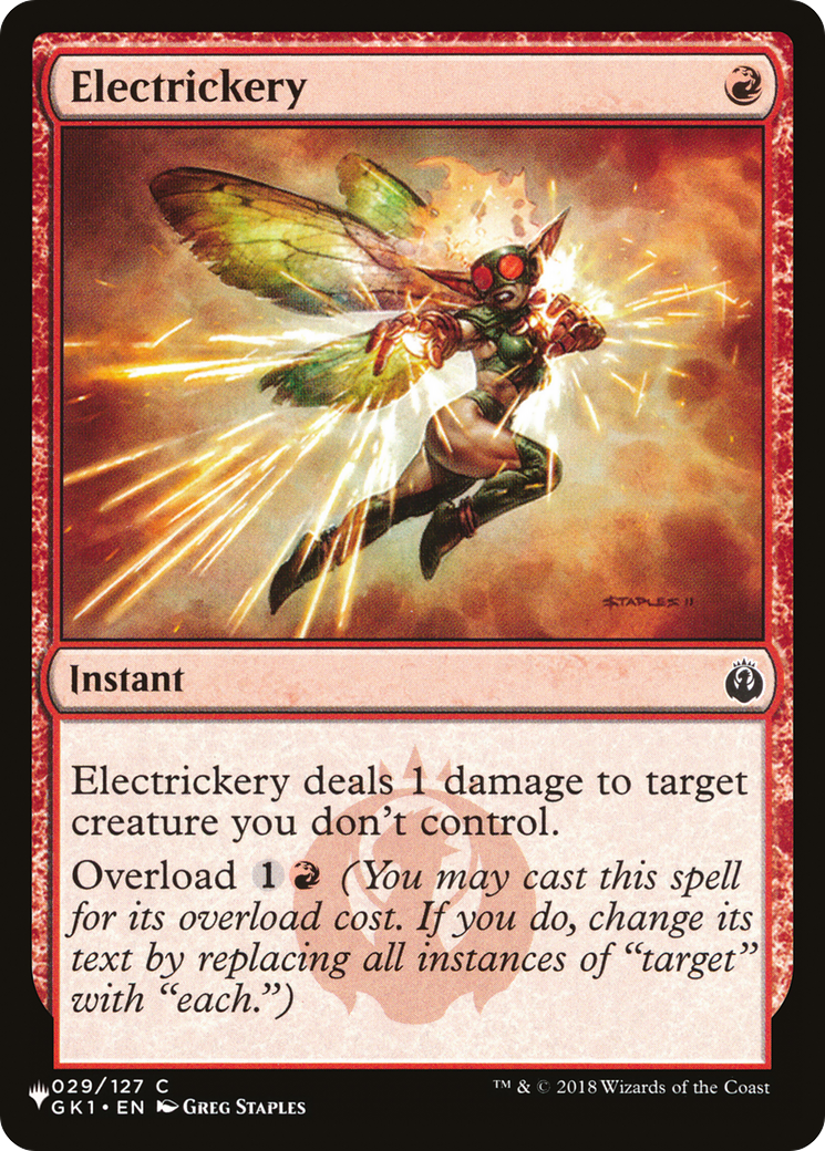 Electrickery [The List] | Exor Games Truro