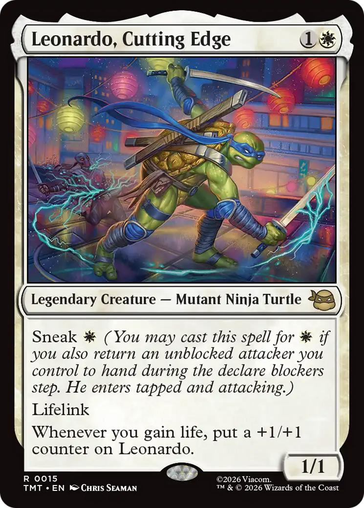 Leonardo, Cutting Edge [Teenage Mutant Ninja Turtles] | Exor Games Truro